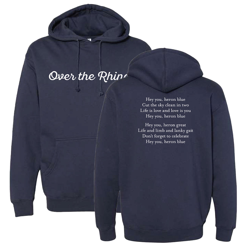 Over The Rhine Hoodie - Slate Blue